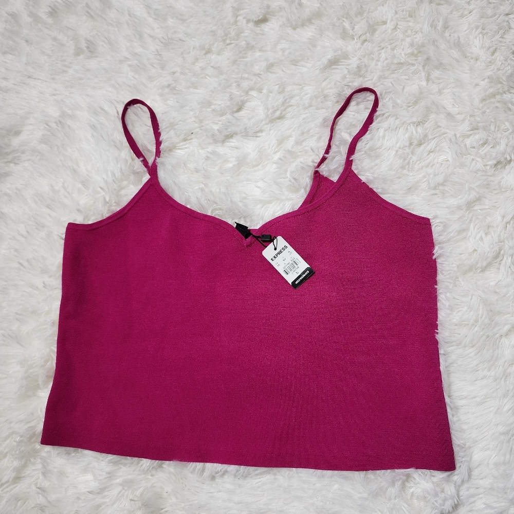 Vibrant Pink Tank Top